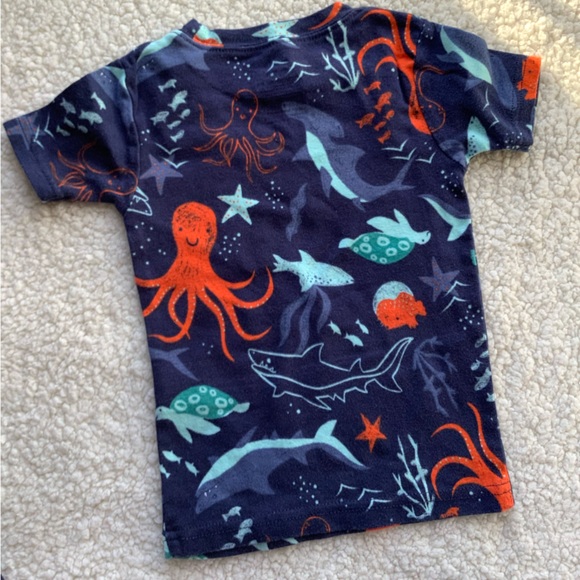 Carters 3T Ocean Animals Short Sleeve & Shorts Set - Picture 8 of 8